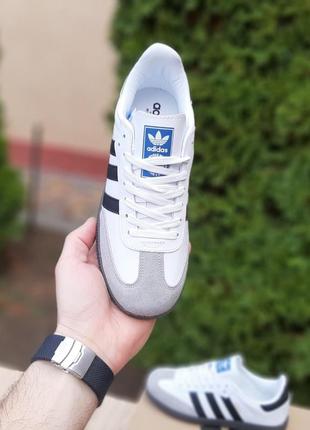 Женские кроссовки adidas samba white3 фото