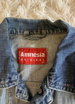 Курточка джинсовая amnezia стильная модная джинсовка с минни4 фото