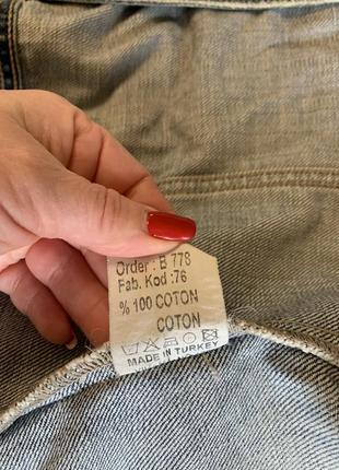 Курточка джинсовая amnezia стильная модная джинсовка с минни5 фото