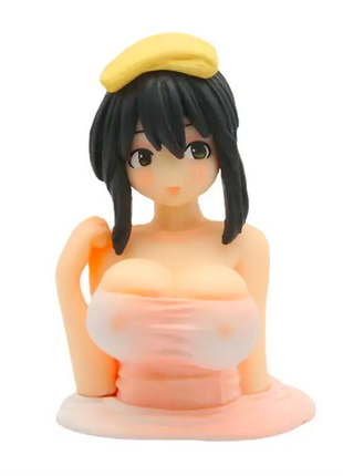 Фигурка аниме, игрушка антистресс девушка для авто