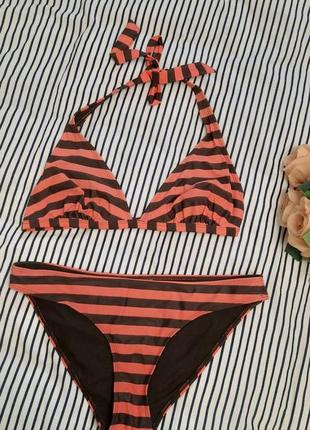 Купальник в полоску