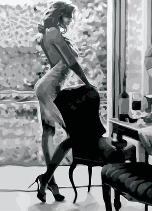 Картина по номерам "стрункий силует" artstory 40х50 см разноцветный cl0110813