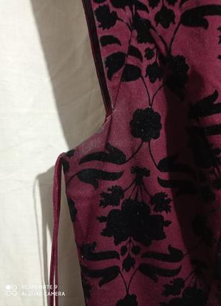 Рс. платье сарафан винного цвета очень красивое2 фото