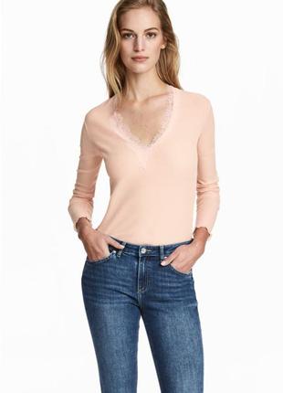 Кофточка -топ з кружевом h&m,розмір summer