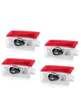 Сток лампы для проектора на двери автомобиля