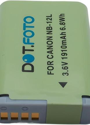 Сток акумуляторна батарея dot.foto nb-12l