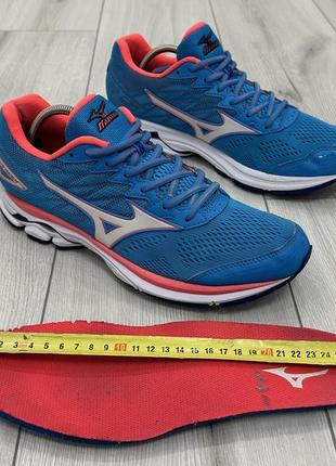 Женские кроссовки mizuno wave rider 20 (26,5 см)8 фото