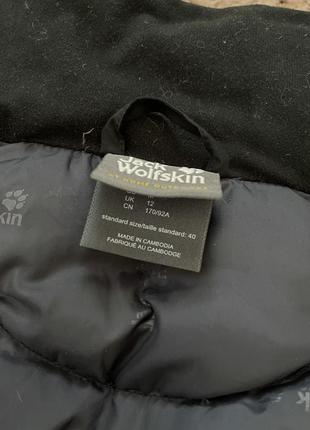 Пухова куртка jack wolfskin3 фото
