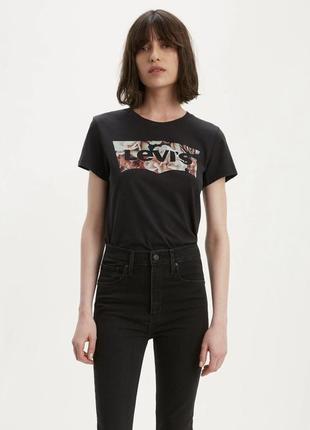 Майка футболка женская летняя levi’s бренд1 фото