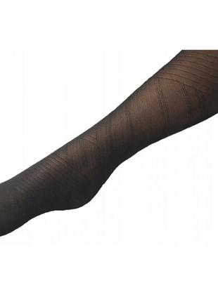 Колготки с узором 20 den trifil 3 m на 44-46 черный