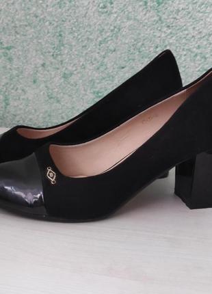 Туфли черные женские2 фото