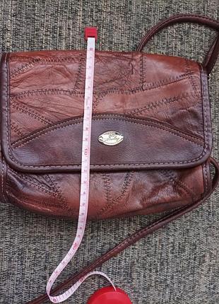 Вінтажна шкіряна сумочка