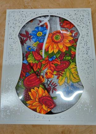 Подарунковий набір льон в українському стилі