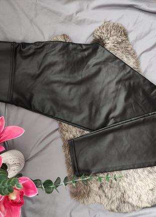 Кожаные лосины женские с/м