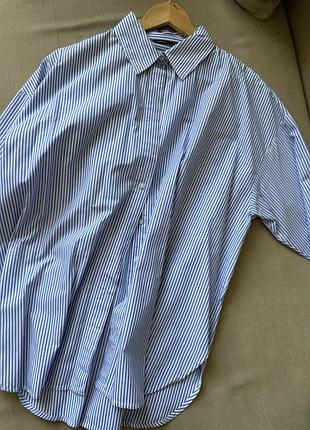 Рубашка блузеа оверсайз