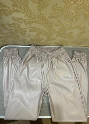 Штаны кож зам