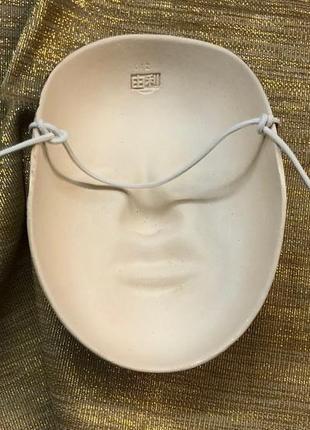 Noh mask syakumi, керамическая японская маска syakumi, расписанная вручную6 фото
