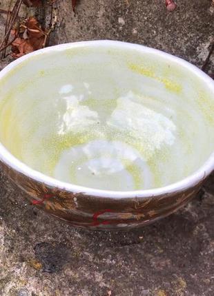 Чаван — чаша для японської чайної церемонії, ручний розпис5 фото