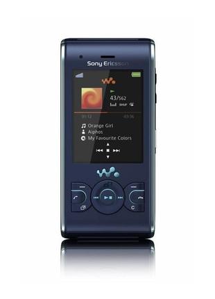 Мобильный телефон слайдер sony ericsson w595 на одну сим карту, с диктофоном, радио