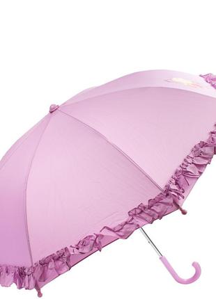 Дитяча парасолька-тростина механічна 74 см airton рожева (2000002487654)