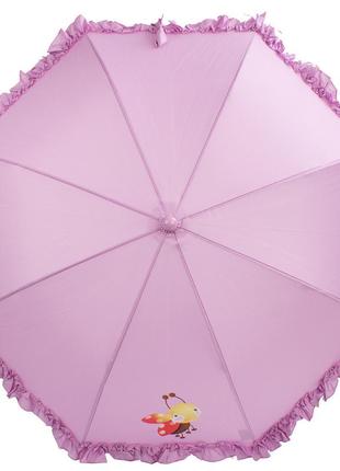 Детский зонт-трость механический airton 74 см розовый cl0044365