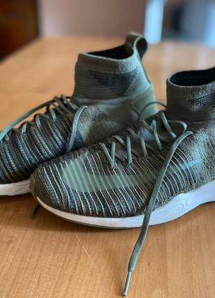 Кроссовки nike zoom air хаки/оливковые оригинал