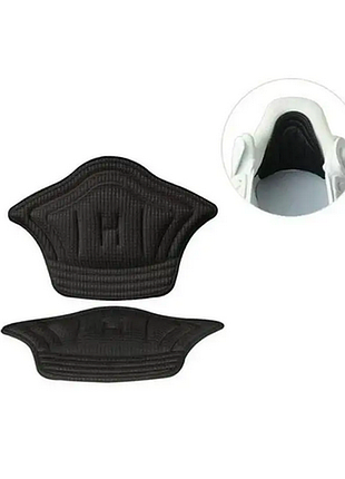 Накладки вставки в обувь от натирания пяток 2 шт. черный