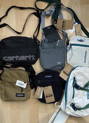 Сумки eastpak,carhartt, arctery та 3 patagonia