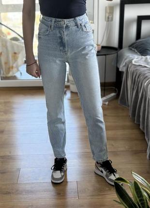 Джинси zara skinny straight світло блакитні2 фото