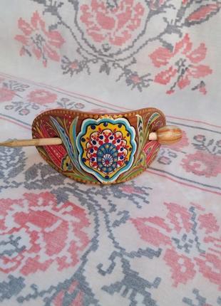 Дерев'яні заколка для волосся.