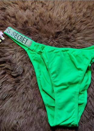 Трусики victoria ́s secret со стразами l-ка