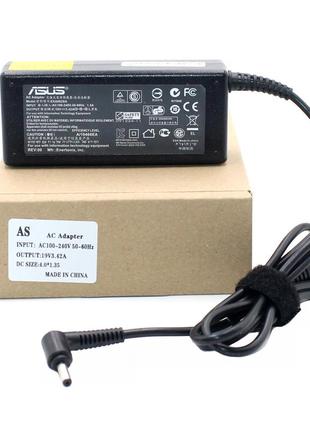 Блок питания зарядное устройство для ноутбука asus 19v 3.42a 65w 4.0*1.35