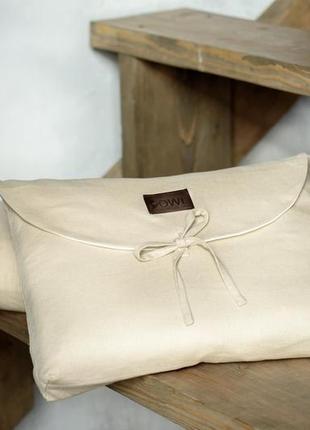 Комплект постельного белья евроdark zigzag с натурального хлопка ранфорс 200х220 см6 фото