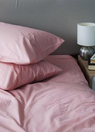 Комплект постельного белья евро flamingo с натурального хлопка ранфорс 200х220 см2 фото