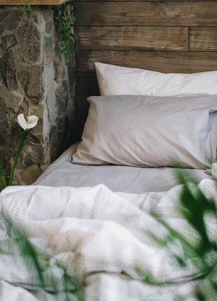 Комплект постельного белья евро polar magic с натурального хлопка ранфорс 200х220 см4 фото