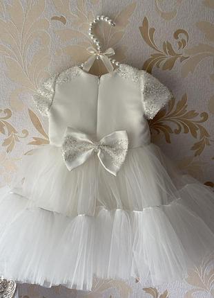 Нарядна пишна сукня плаття на рочок р.80-86 , 12-18 місяців