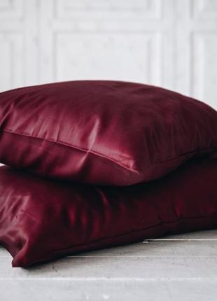 Комплект постельного белья евро ruby delight с натурального сатина 200х220 см5 фото
