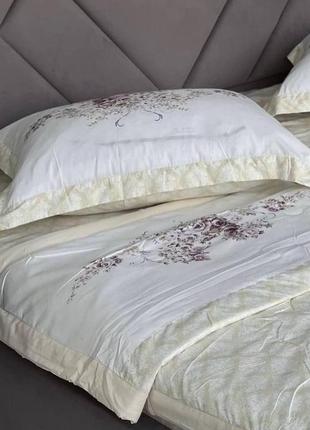 Комплект постельного белья с летним одеялом5 фото