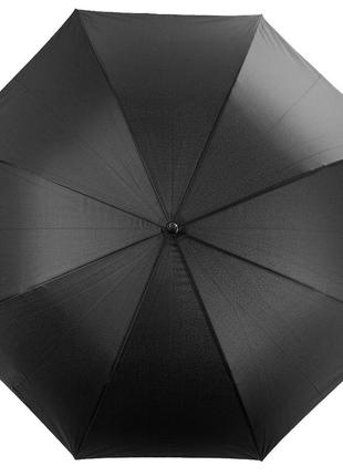 Чоловіча парасолька-тростина напівавтомат 112 см artrain чорна (2000002485902)