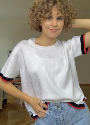 Футболка с плотной ткани zara⁣⁣