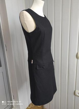 Чорне плаття -сарафан by timo , шерсть, xs7 фото
