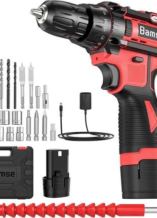 Сток аккумуляторная дрель-шуруповерт bamse 12 в