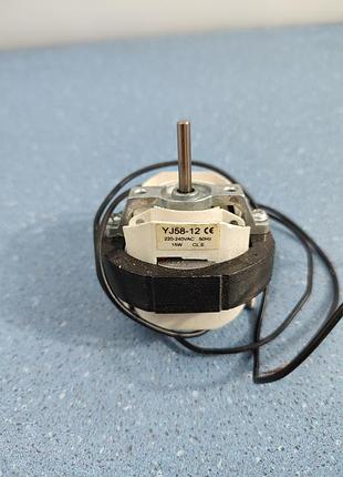 Мотор обдува для тепло вентилятора yj58-12 220-240v 50hz