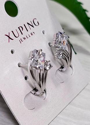 Серьги xuping 4