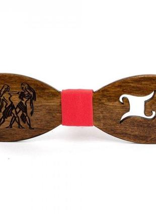 Деревянная галстук-бабочка 11,5х4,5 см gofin wood деревяный (2000000303604)1 фото