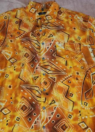 Kingfield рубашка 100% шелк