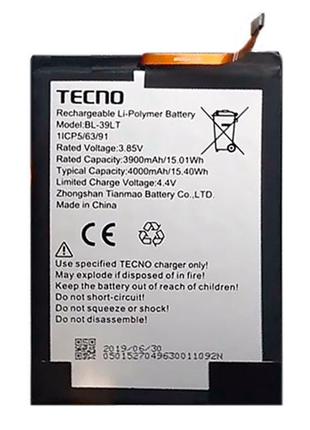 Аккумулятор tecno spark 4 (kc2, kc8), camon 12 (cc7), camon 12 air (bl-39lt)