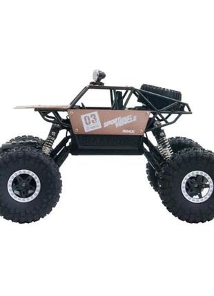 Автомобиль off-road crawler на р/у – super speed (матовый коричн., аккум. 4.8v, металл. корпус, 1:18)4 фото