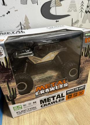 Автомобиль off-road crawler на р/у – super speed (матовый коричн., аккум. 4.8v, металл. корпус, 1:18)1 фото