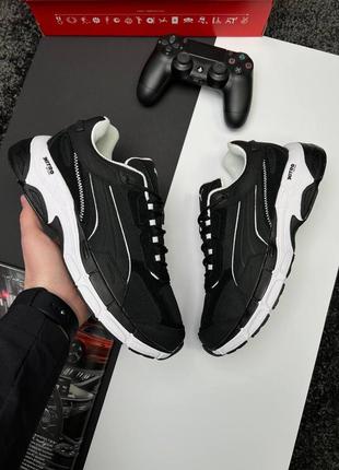 Мужские кроссовки puma teveris nitro black white